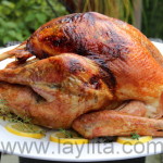 Pavo al horno