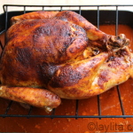 Pavo navideño relleno