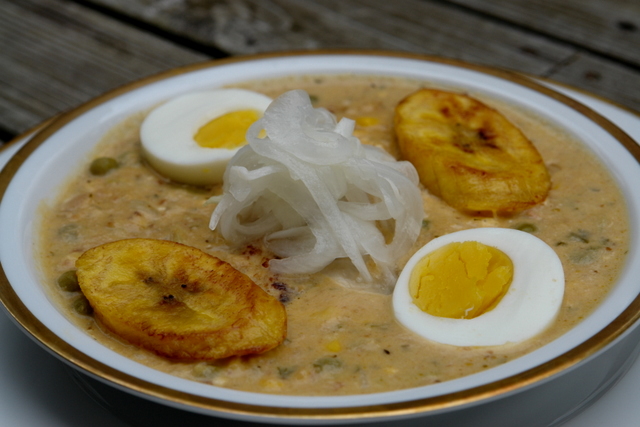 Fanesca ecuatoriana or Ecuadorian Easter soup