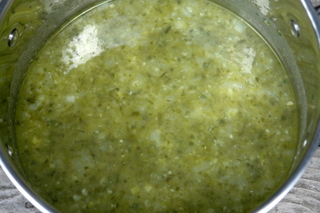 Leek potato soup