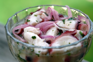Ceviche de pulpo